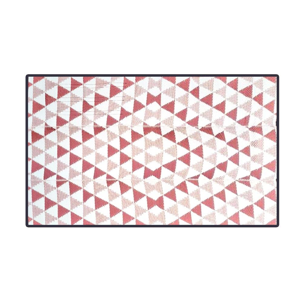 เสื่อพกพา MAT-ER HOLLY 90X180 ซม. สีขาว-แดง