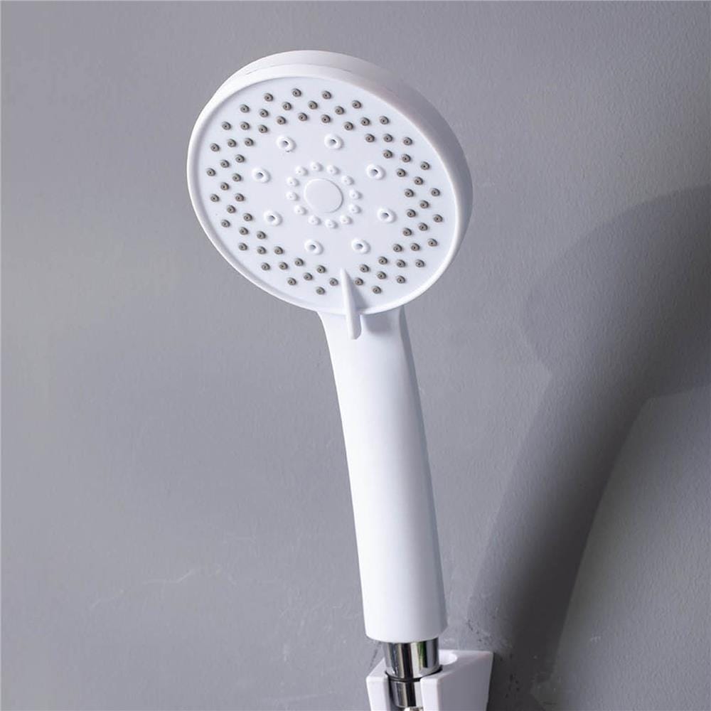 ชุดฝักบัวสายอ่อน 5 ระดับ RASLAND WHITE-9999 สีขาว