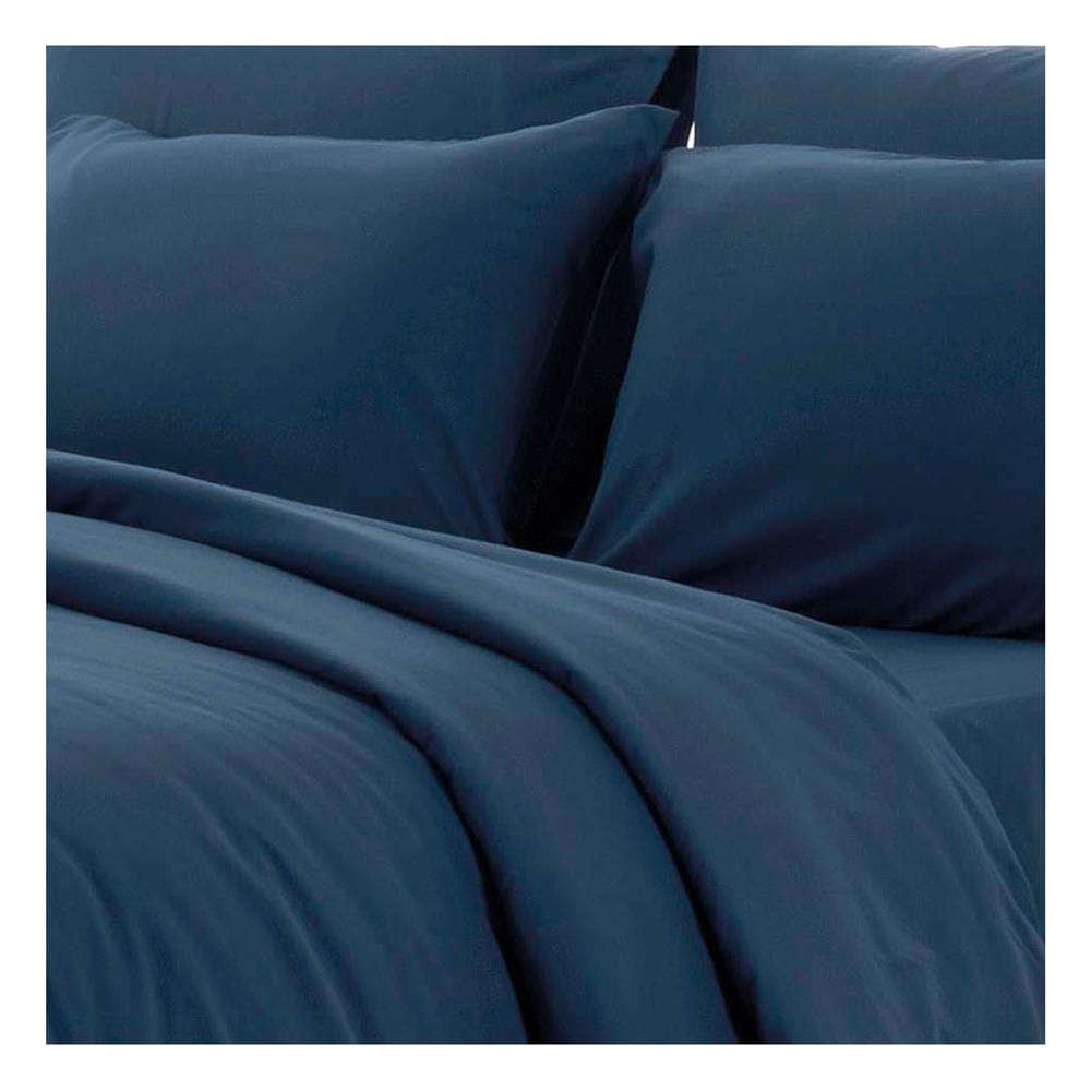 ชุดผ้าปูที่นอน 3.5 ฟุต 3 ชิ้น FOUNTAIN COLOR 70103BLUE02