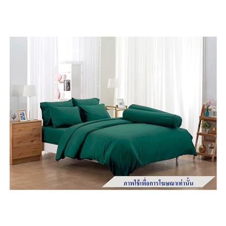 ชุดผ้าปูที่นอน 3.5 ฟุต 3 ชิ้น FOUNTAIN COLOR 70103GREEN03