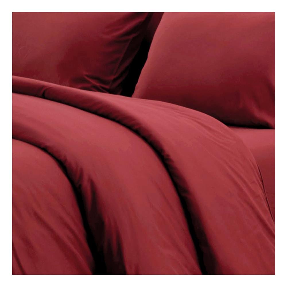 ชุดผ้าปูที่นอน 6 ฟุต 6 ชิ้น FOUNTAIN COLOR 70201-FT RED03