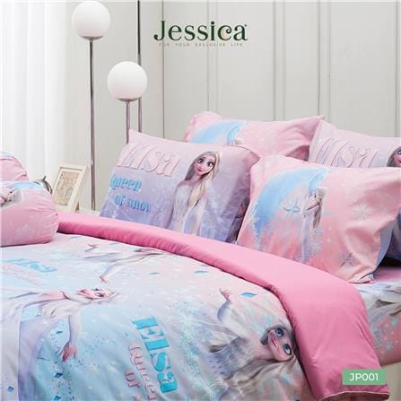 ชุดผ้าปูที่นอน 6 ฟุต (ชุด 5 ชิ้น) JESSICA FROZEN 21073-JP001_1