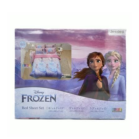 ชุดผ้าปูที่นอน 6 ฟุต (ชุด 5 ชิ้น) JESSICA FROZEN 21073-JP001_4