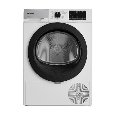 เครื่องอบผ้าฝาหน้า HITACHI TD90YFE 9 กก. สีขาว_0