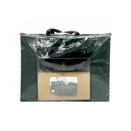 ชุดผ้าปูที่นอน 6 ฟุต 6 ชิ้น FOUNTAIN COLOR 70201-FTGREEN03_3