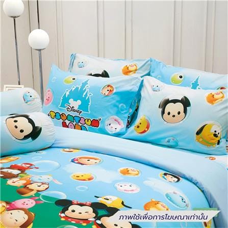 ชุดผ้าปูที่นอน 6 ฟุต (ชุด 5 ชิ้น) JESSICA TSUMTSUM 21073-JP003_1
