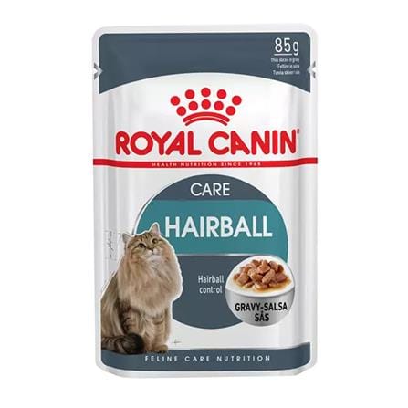 อาหารเปียกแมว ROYAL CANIN HAIRBALL CARE GRAVY 85 ก._0