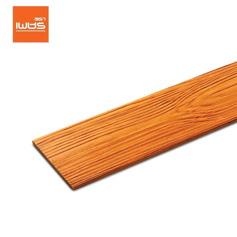 ไม้ฝา ตราเพชร 15x300x0.8 ซม. สีน้ำตาลอัลมอนด์
