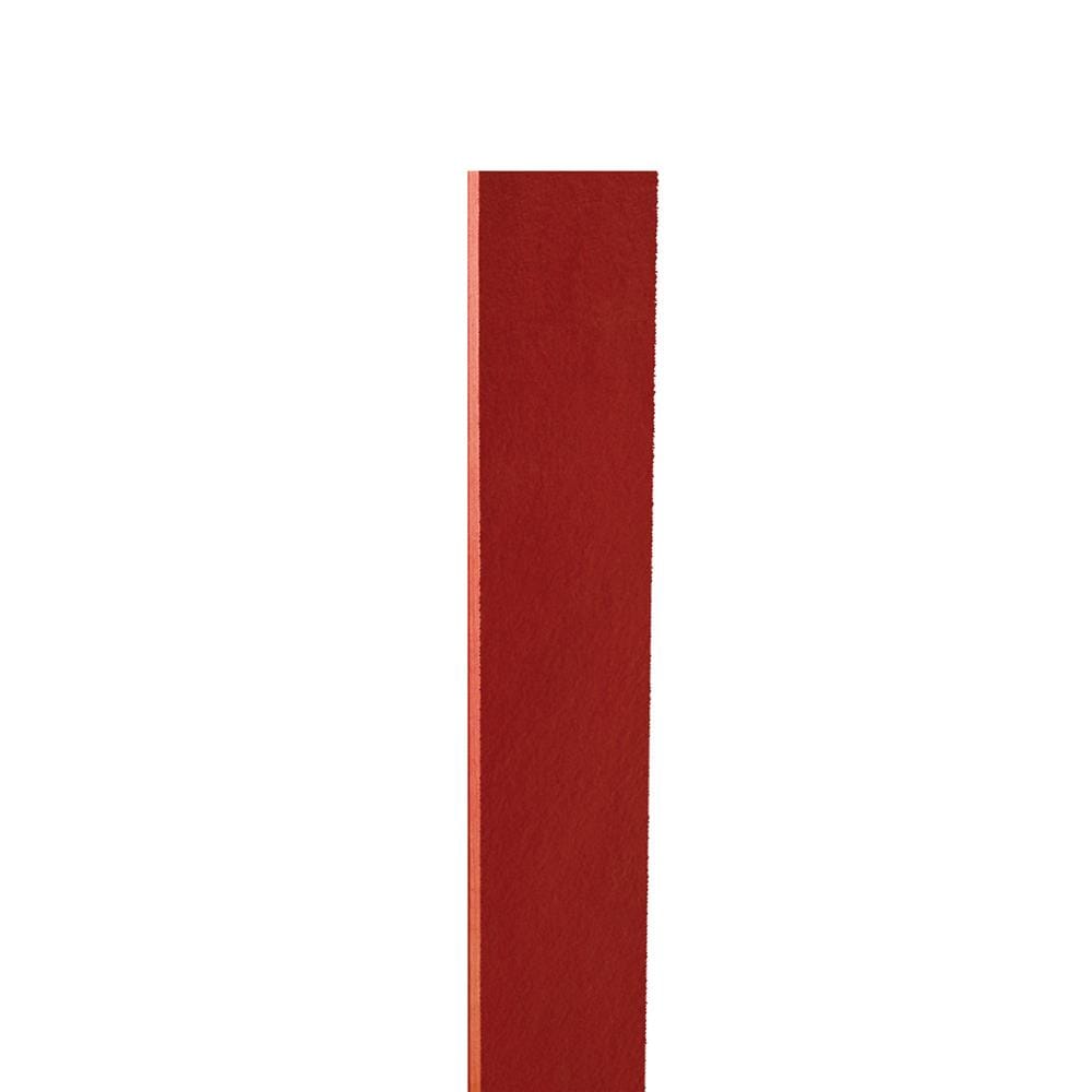 ไม้ระแนง ตราเพชร 0.8x7.5x300 ซม. สีแดงทับทิม