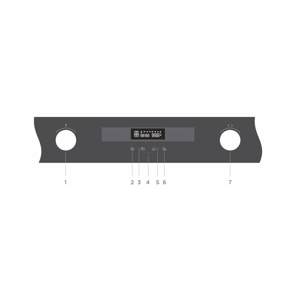 เตาอบฝังดิจิตอล LINEA TL 735 B VER.02