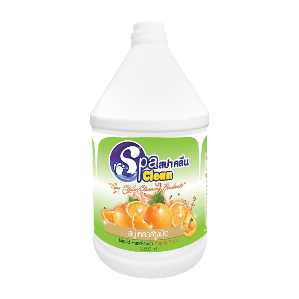 สบู่เหลวล้างมือ SPACLEAN 3800 มล. POPPY YUZU