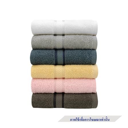 ผ้าขนหนู SANTAS FLUFFY CARESS 16X32 นิ้ว สี SILVER_3