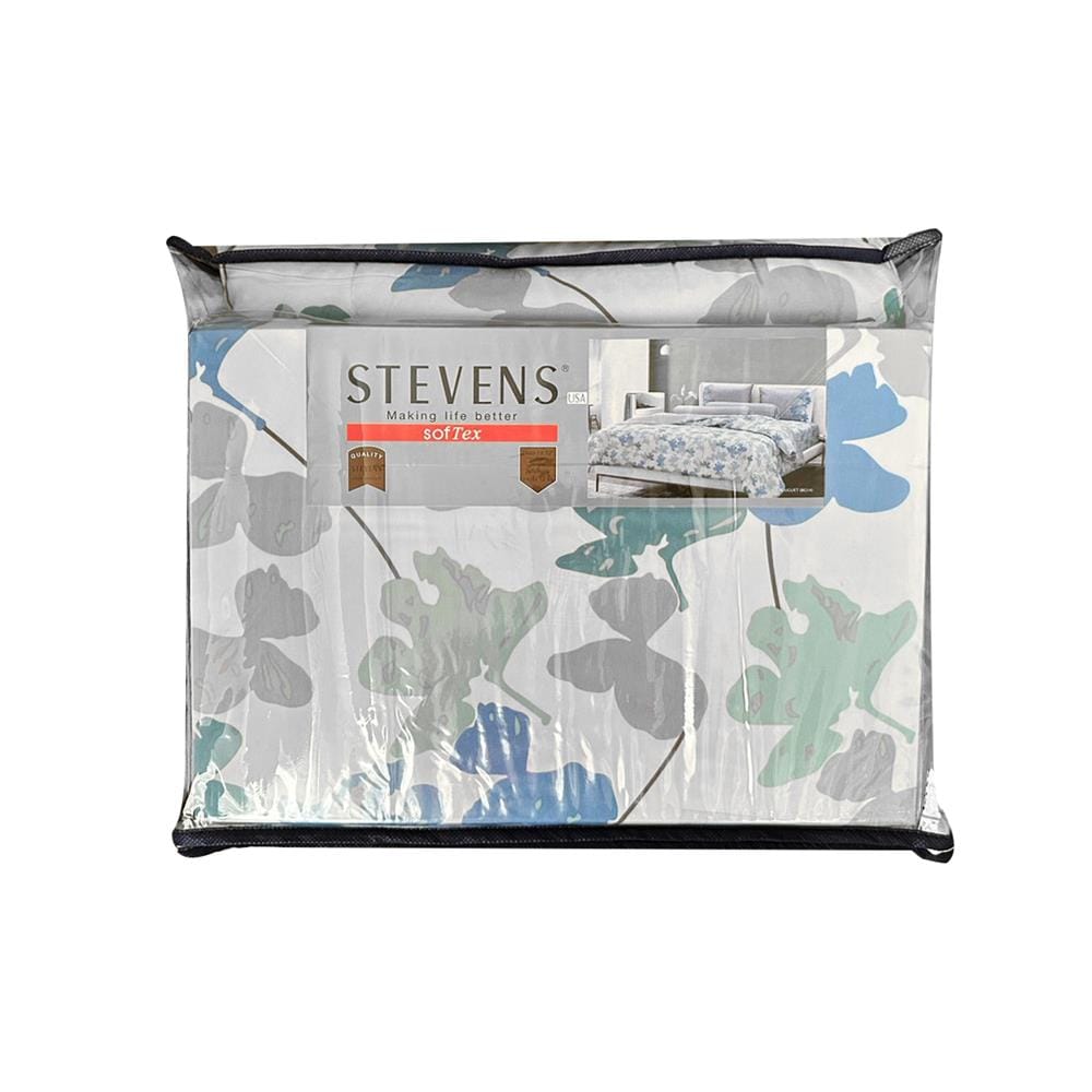 ชุดผ้าปูที่นอน 6 ฟุต 6 ชิ้น STEVENS SOFTEX BG14