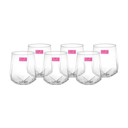 แก้วน้ำ 400ml LAV VALERIA แพ็ก 6 ใบ_0