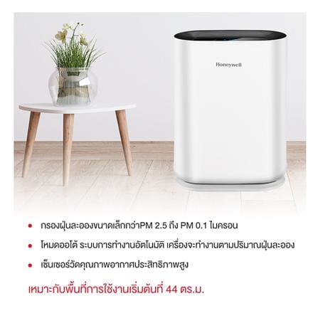 เครื่องฟอกอากาศ 44 ตร.ม. HONEYWELL AIR TOUCH I8 (W) สีขาว/ดำ_4