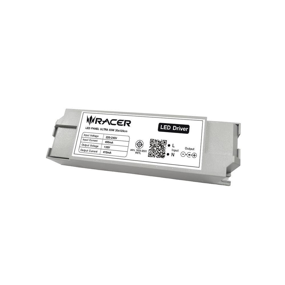 โคมฝังฝ้า LED RACER PANEL ULTRA 65 วัตต์ 30X120 ซม. DAYLIGHT