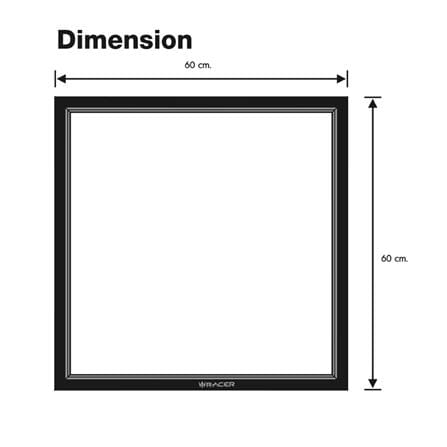 โคมฝังฝ้า LED RACER PANEL ULTRA 65 วัตต์ 60X60 ซม. DAYLIGHT_5