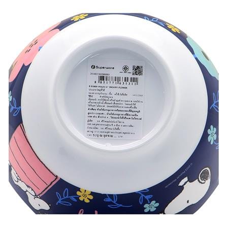 ชามเมลามีน 6 นิ้ว SUPERWARE SNOOPY FLOWER_6