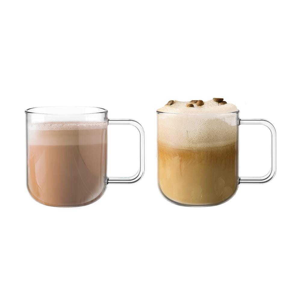 แก้วหู 480ml OCEAN GLASS FIKA MUG แพ็ก 2 ใบ