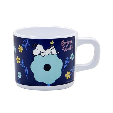 ถ้วยหูเมลามีน 200ml SUPERWARE SNOOPY FLOWER_0