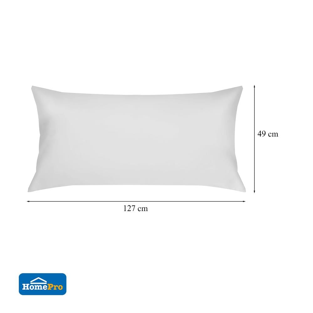 ปลอกหมอน BODY HOME LIVING STYLE CT SATEEN สีขาว