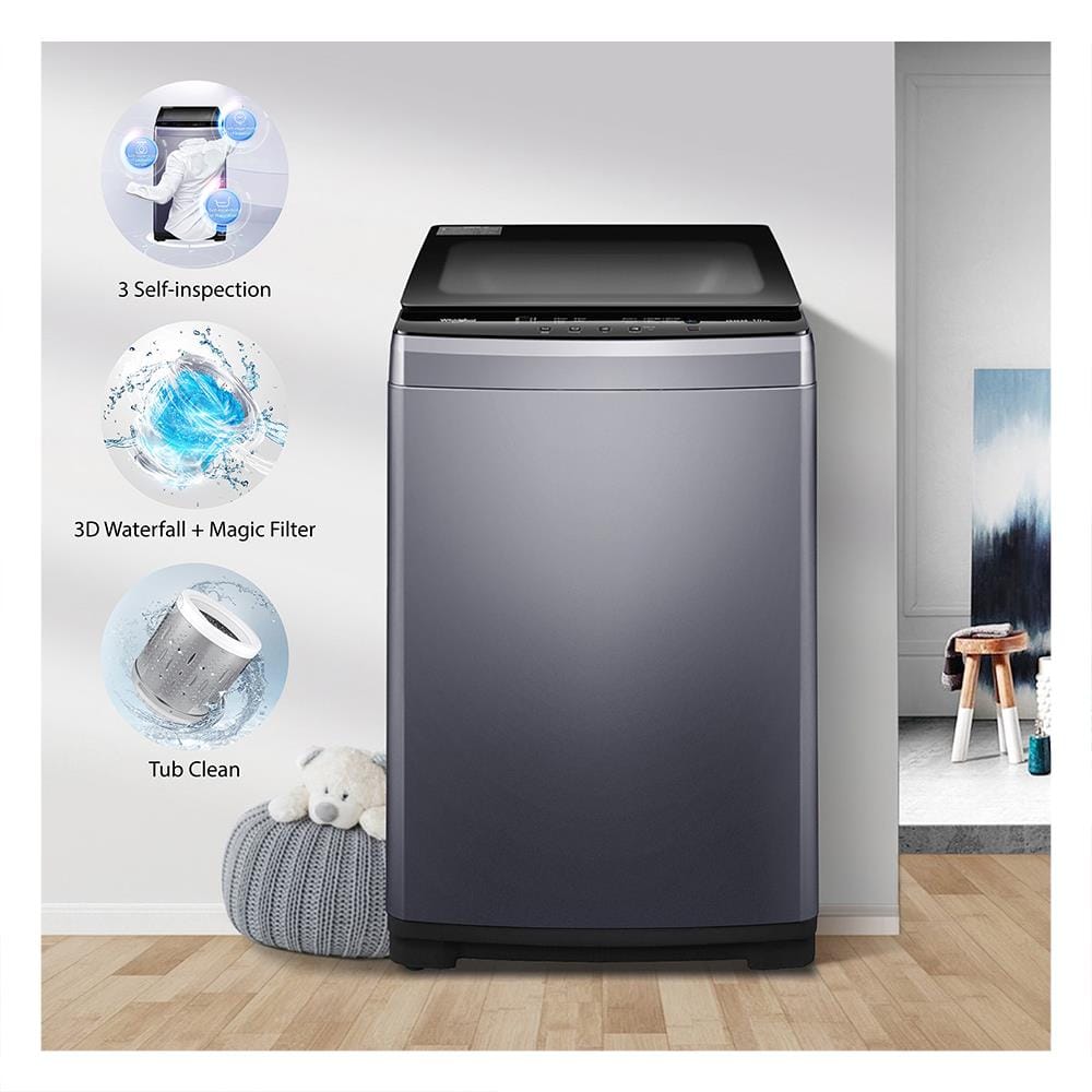 เครื่องซักผ้าฝาบน SHARP ES-W10N-GY 10 กก. สีเทา