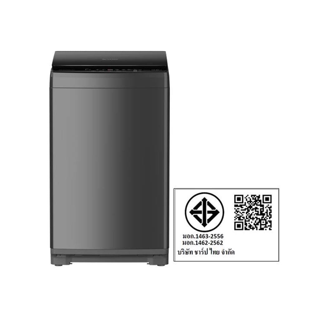 เครื่องซักผ้าฝาบน SHARP ES-W10N-GY 10 กก. สีเทา