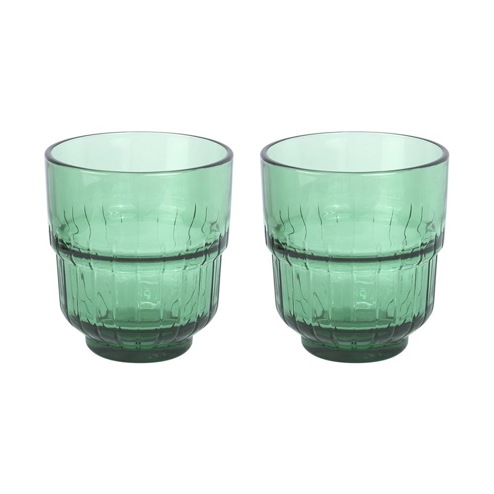 แก้วน้ำ 340ml KECH LENS GREEN แพ็ก 2 ใบ_1