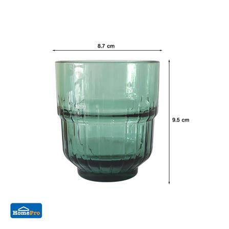 แก้วน้ำ 340ml KECH LENS GREEN แพ็ก 2 ใบ_5