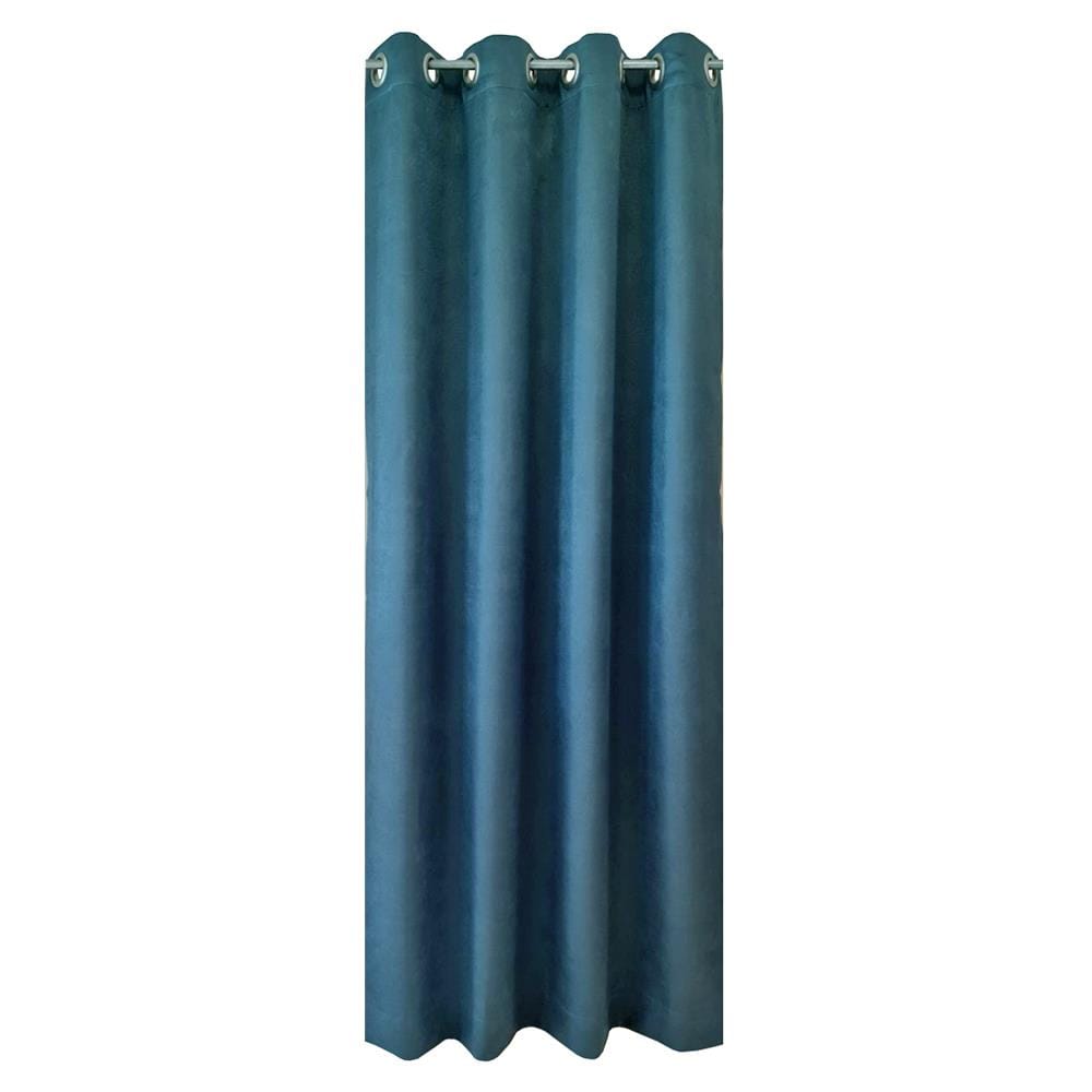 ผ้าม่าน EYELET HOME LIVING STYLE GLOSSVA UV 130X220 ซม. สีน้ำเงิน