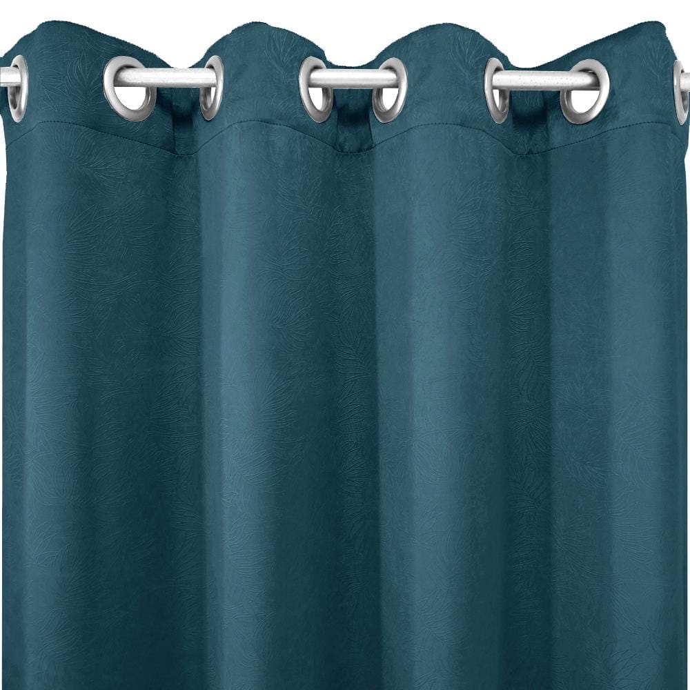 ผ้าม่าน EYELET HOME LIVING STYLE GLOSSVA UV 130X220 ซม. สีน้ำเงิน