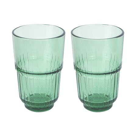แก้วน้ำ 400ml KECH LENS GREEN แพ็ก 2 ใบ