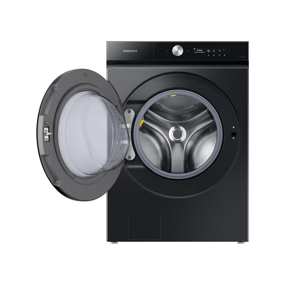 เครื่องซักอบฝาหน้า SAMSUNG WD21B6400KV/ST 21/12 กก. อินเวอร์เตอร์ สีดำคาเวียร์
