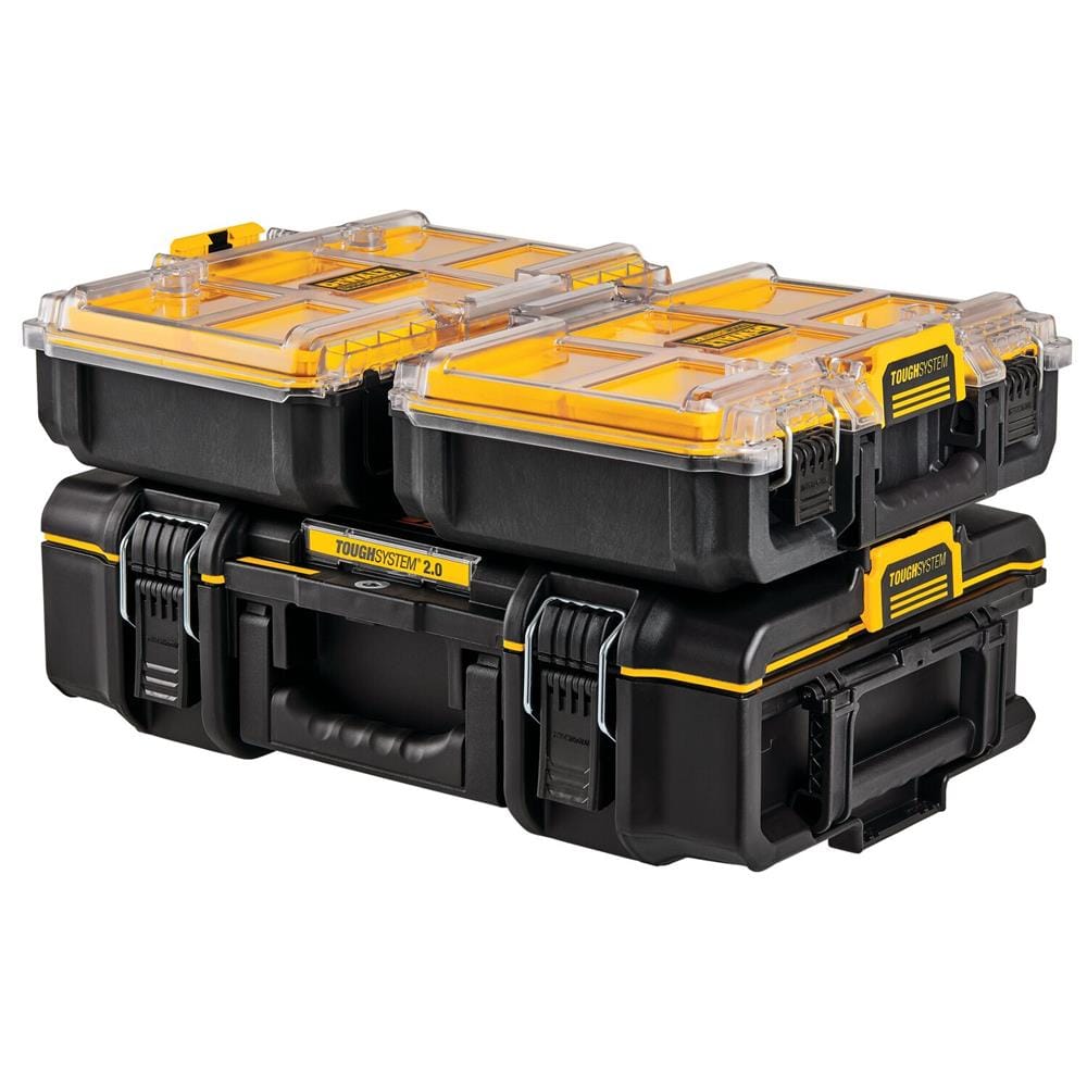 กล่องเครื่องมือพลาสติกใส่อะไหล่ DEWALT TOUGH SYSTEM 2.0 DWST83392-1