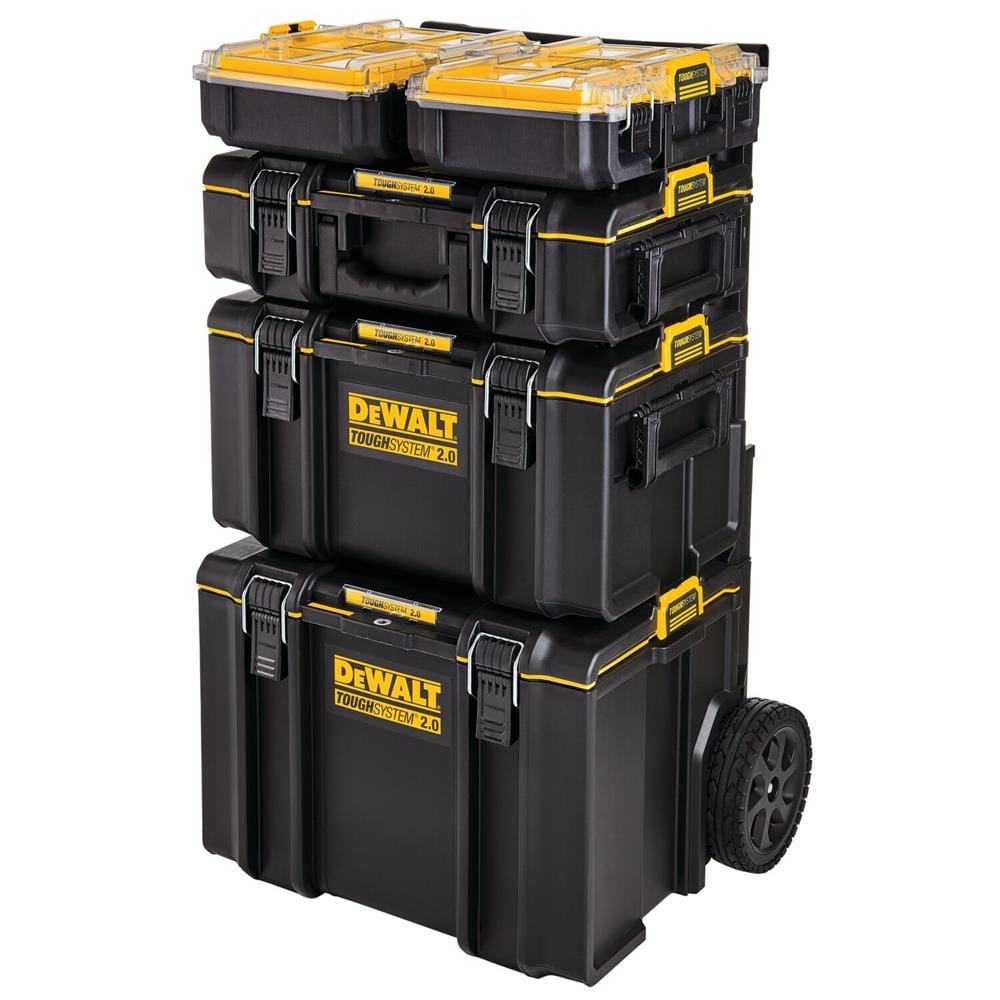กล่องเครื่องมือพลาสติกใส่อะไหล่ DEWALT TOUGH SYSTEM 2.0 DWST83392-1