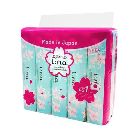 กระดาษเช็ดหน้า ELLEAIR I NA SOFT PACK แพ็ก 5_1