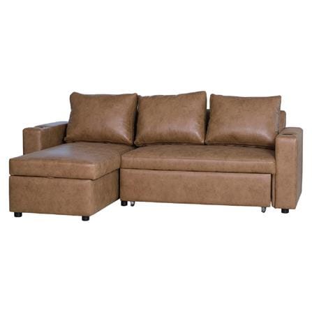 โซฟาเบด AS FURNITURE WELLINGTON RBWU43 สีน้ำตาลอ่อน_0