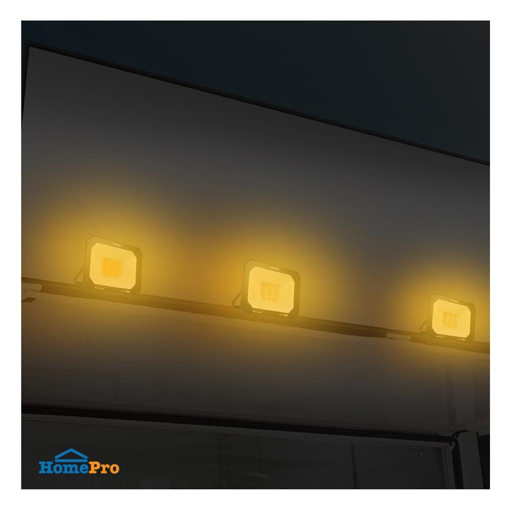 สปอตไลท์ภายนอก LED NAGAS REVAL 10 วัตต์ WARM WHITE