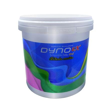 สีน้ำทาฝ้า DYNO EXC-071 สี COLD WHITE 9 ลิตร_0