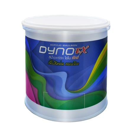 สีน้ำทาฝ้า DYNO EXC-071 สี COLD WHITE 1 ลิตร_0