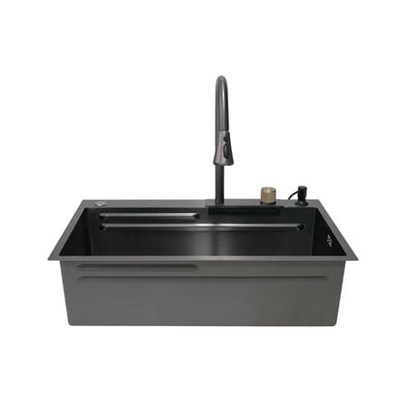 ซิงค์ฝัง 1 หลุม DYNA HOME DH-7546-TS-BK ดำ_2