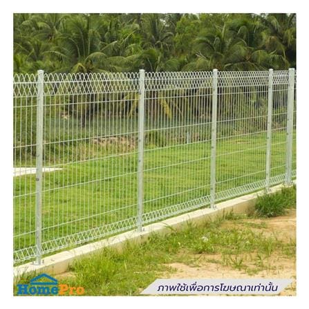 เสารั้วเหลี่ยมชุบกัลวาไนซ์ EURO FENCE 7.5x7.5x200 ซม._3