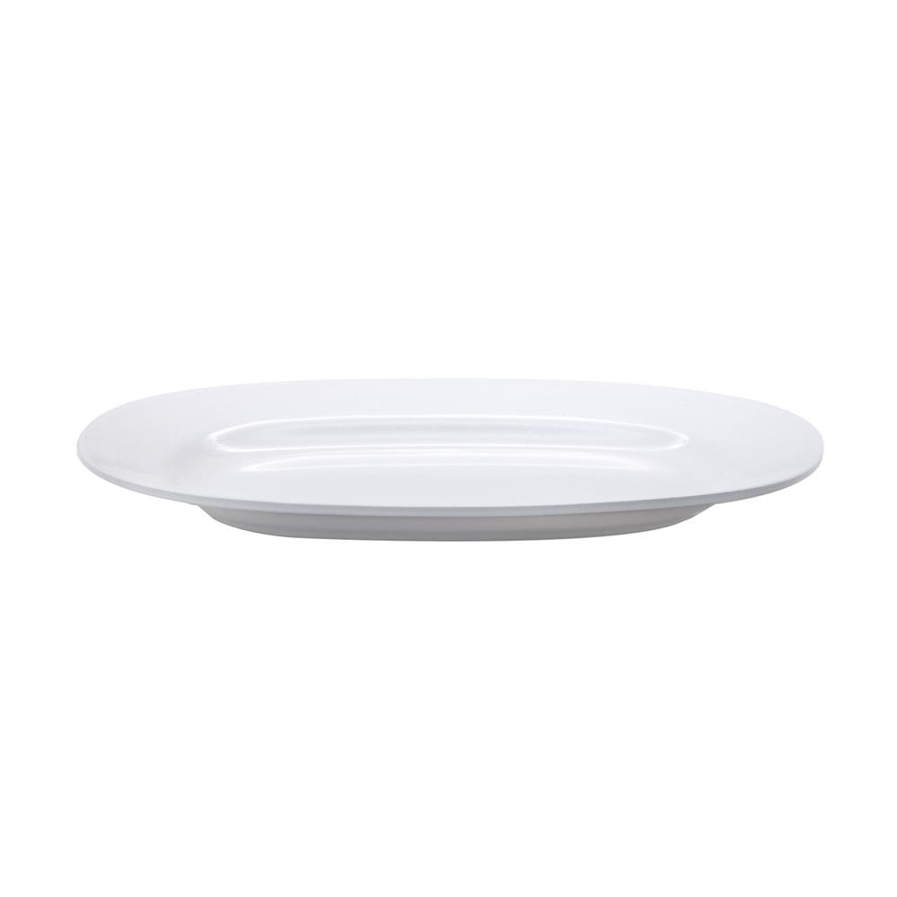 จานเมลามีนเปลเหลี่ยม 10 นิ้ว BEST BUY CLASSIC สีขาว