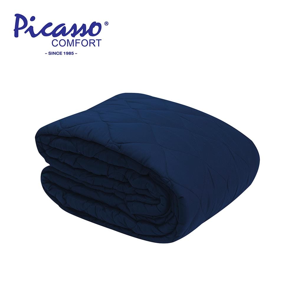 ผ้ารองกันเปื้อน KING SIZE PICASSO SMILE สี NAVY