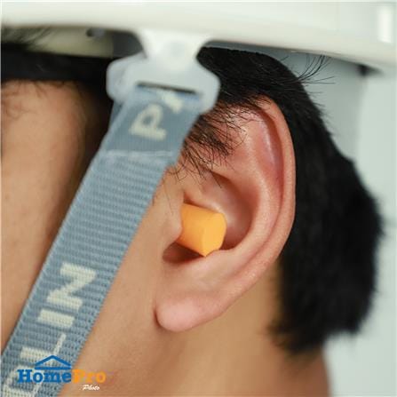 ที่อุดหูโฟม ไม่มีสาย DEXZON RD174B สีส้ม แพ็ก 20 คู่_4
