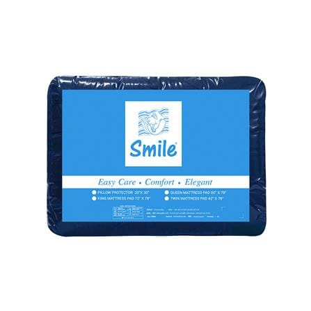 ผ้ารองกันเปื้อน QUEEN SIZE PICASSO SMILE สี NAVY_4