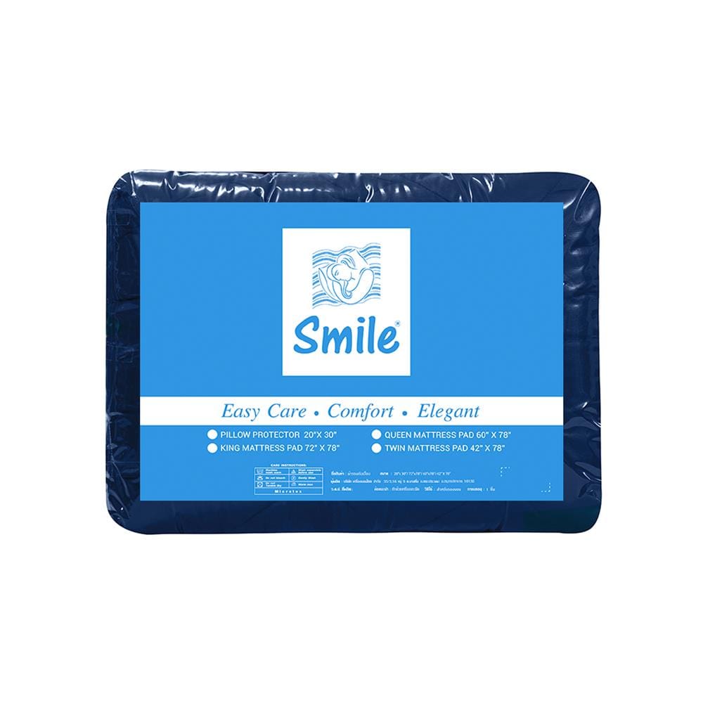 ผ้ารองกันเปื้อน TWIN SIZE PICASSO SMILE สี NAVY