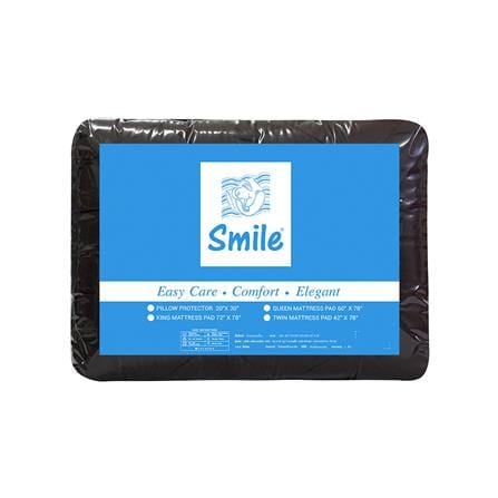 ผ้ารองกันเปื้อน QUEEN SIZE PICASSO SMILE สี BROWN_4