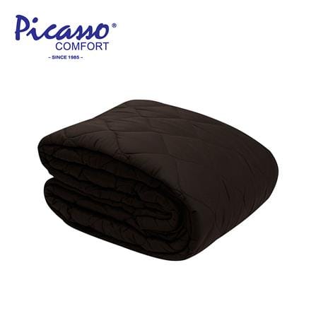 ผ้ารองกันเปื้อน TWIN SIZE PICASSO SMILE สี BROWN