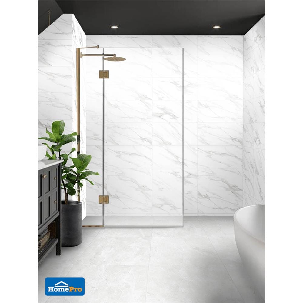 กระเบื้องผนัง 30x60 ซม. TARA ไบรตัน ไวท์ 1.44M2